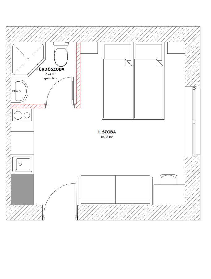 Chesscom Apartments Βουδαπέστη Εξωτερικό φωτογραφία